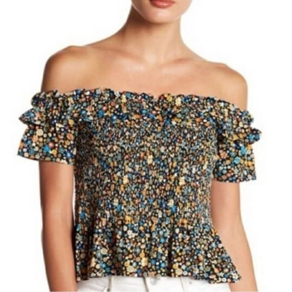 BCBGeneration Off The Shoulder top S
